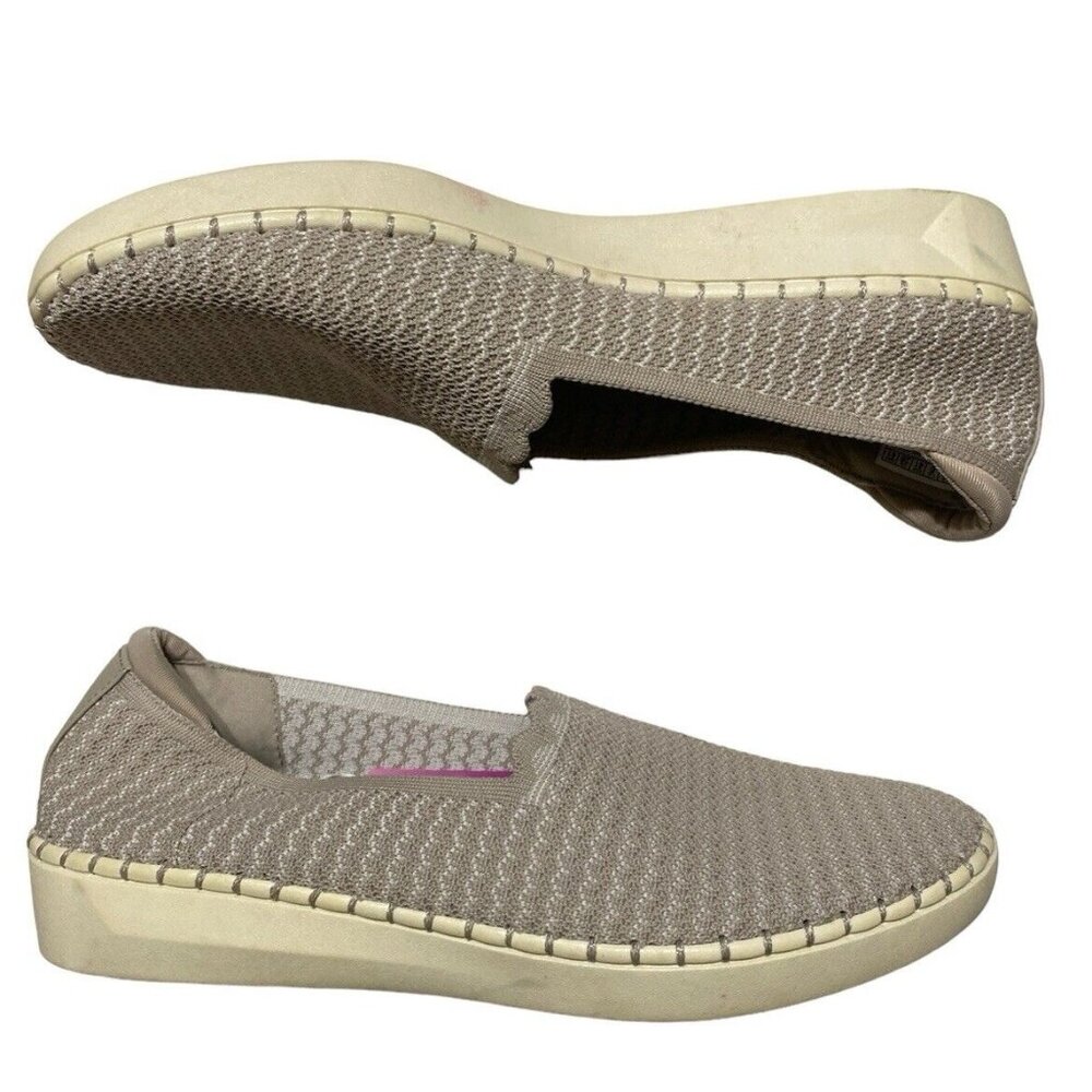 Skechers Sepulveda Slip On Women Size 11 Taupe NEW